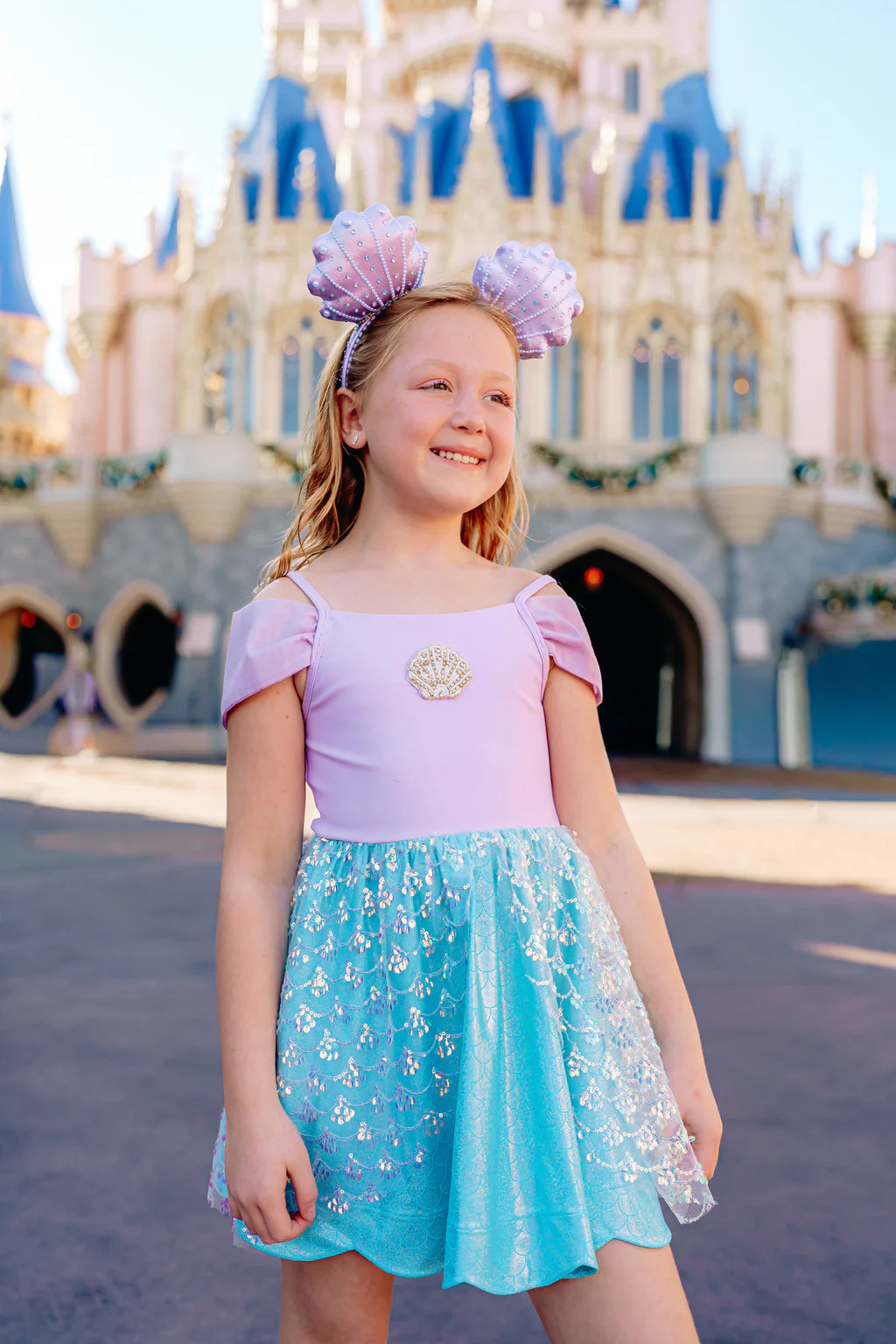 Under the Sea Princess Athletic Dress | Love and Grow Clothing Co