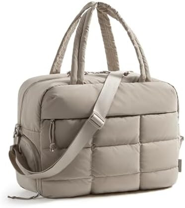 BAGSMART Small Gym Bag for Women, 23L Carry on Travel Duffle, Water-resistant Dance Bag with Shoe... | Amazon (US)