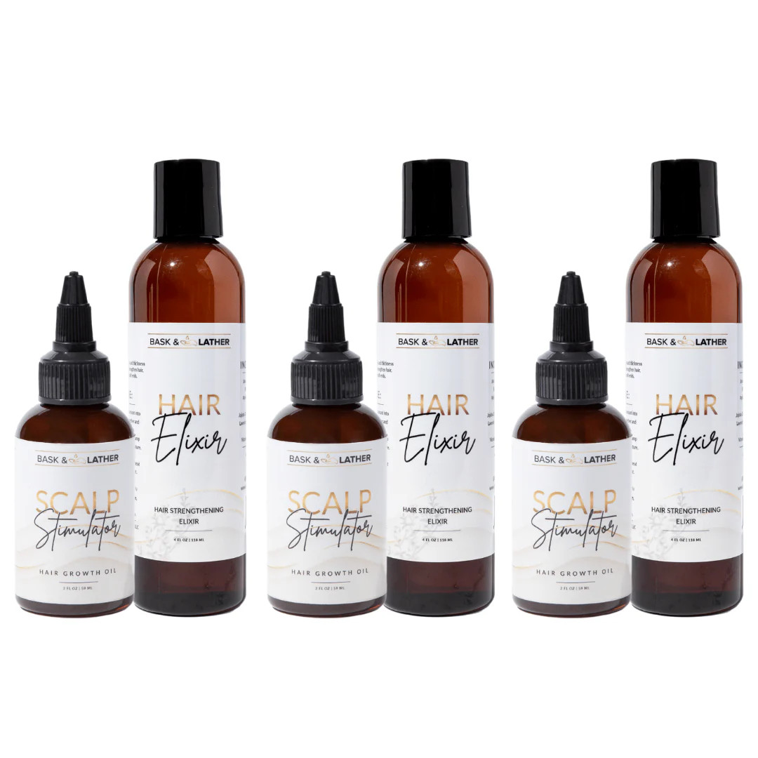 Grow It and Keep It Bundle- 3 Month Supply | Bask and Lather Co