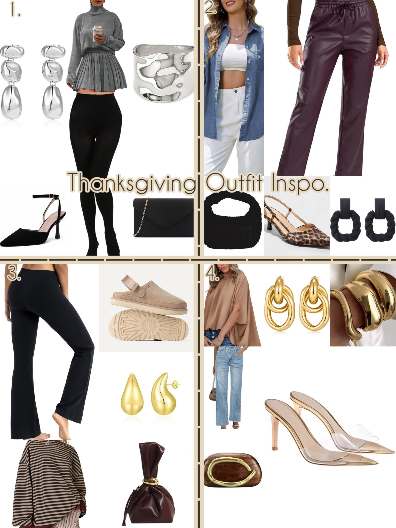 From dressed up to comfy/cute - celebrate Thanksgiving in style! 🍂🦃🥧

#LTKootd #LTKPetite #LTKMidsize