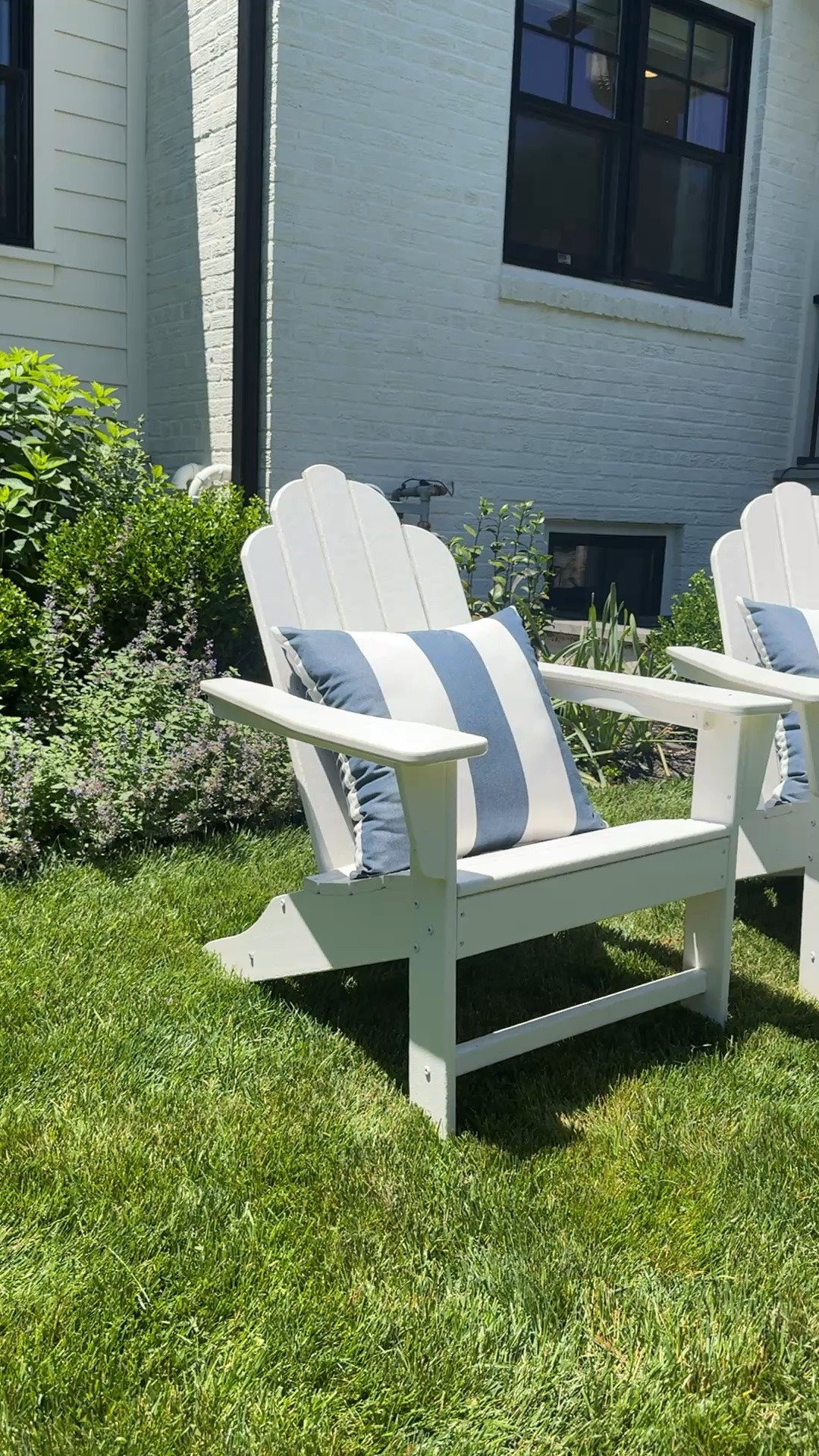 #AD Simple, classic, and made for slow summer evenings. These Adirondack chairs paired with performance pillows create the perfect spot for morning coffee, poolside breaks, or watching the kids play outside. @wayfair is my go-to for outdoor pieces that are both stylish and practical. #wishyouwerehere #outdoor #Wayfair #WayfairPartner

#LTKHome #LTKSaleAlert #LTKSeasonal