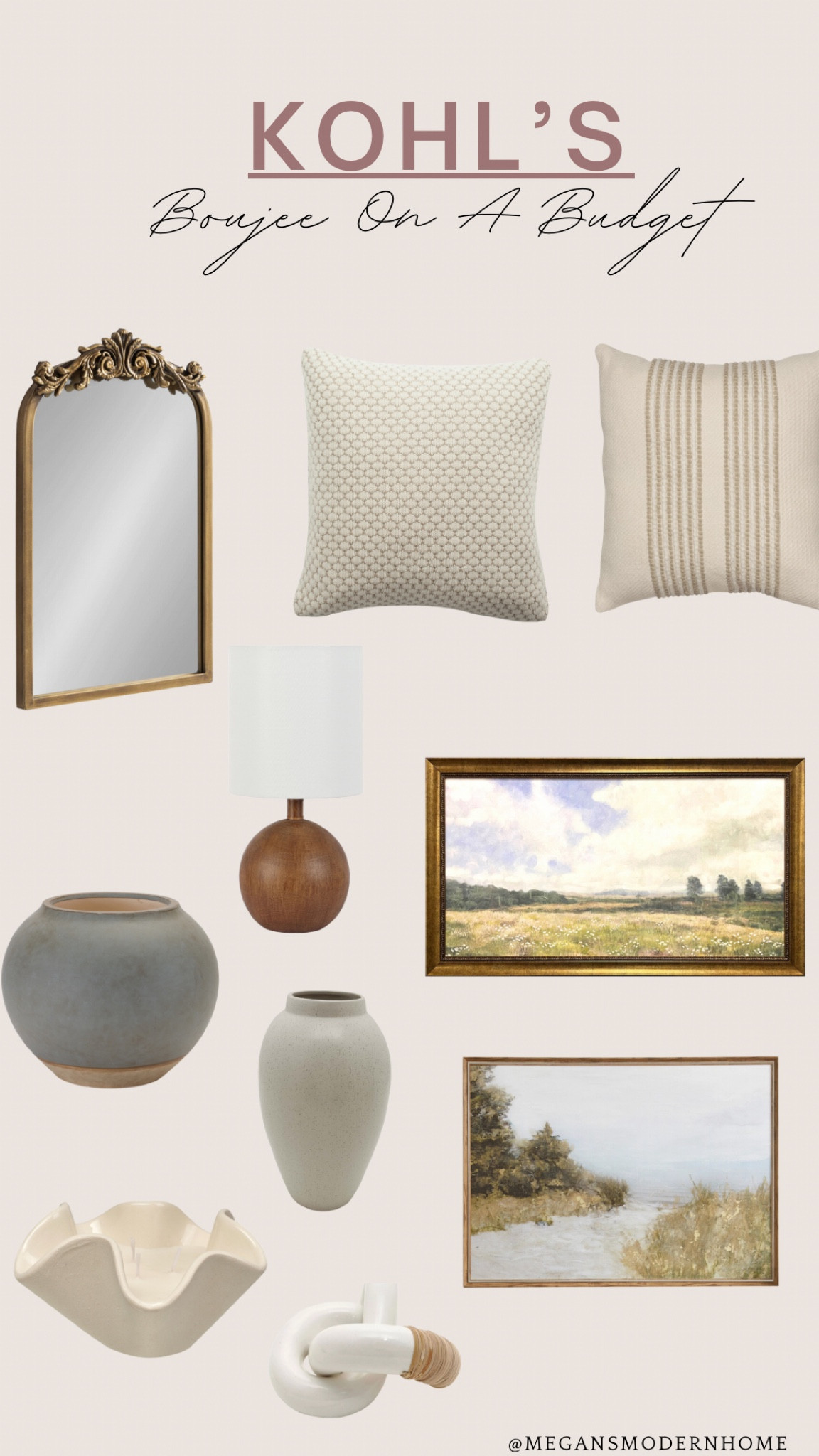 Boujee On A Budget : Kohl's edition ✨

#LTKHome #LTKxNSale #LTKFindsUnder50