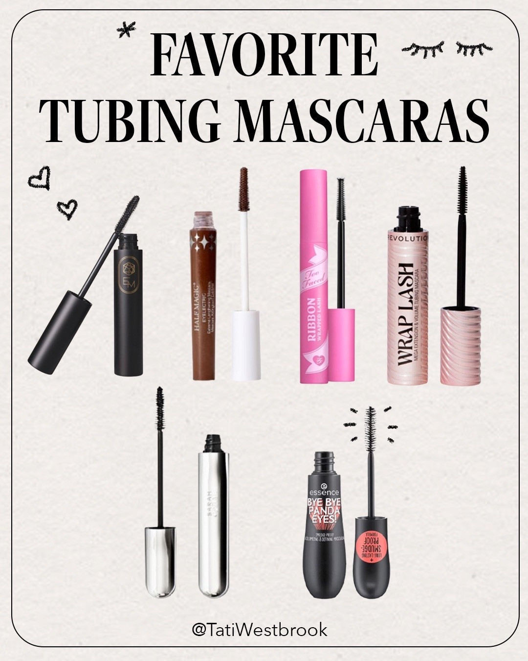 The very best Tubing Mascaras! My fave way to get long lashes with zero smudging or lash damage! ✨
#mascara 


#LTKBeauty #LTKOver40