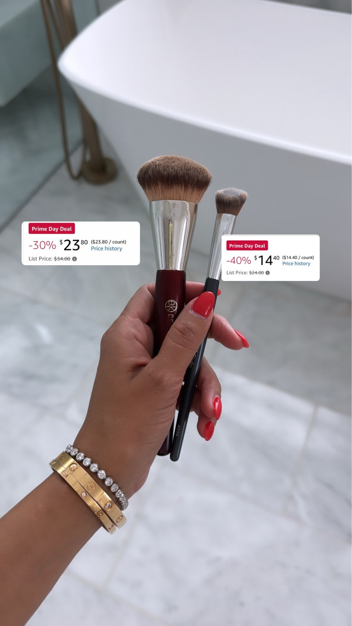 I can't be without these brushes, grab them on prime day!

#LTKSaleAlert