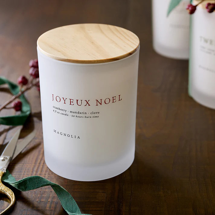 Magnolia Joyeux Noel Candle | Magnolia