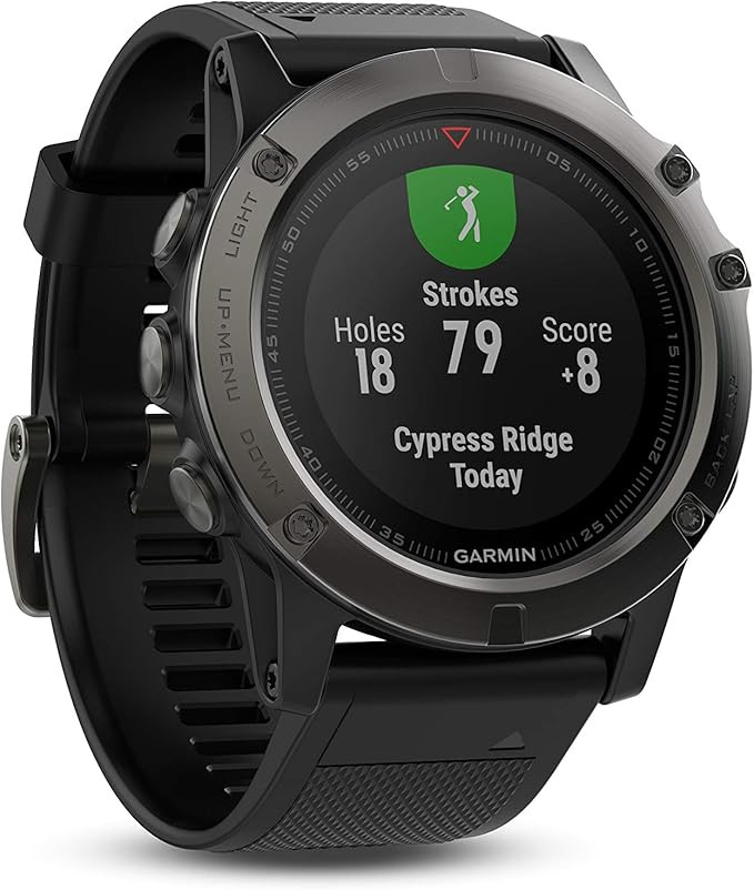 Garmin Fenix 5X Sapphire - Slate Gray with Black Band | Amazon (US)