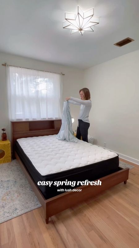 super easy spring refresh - just change out your sheets! i highly recommend these floral ruffle ones from lush decor - they’re super soft and lightweight, and the details make them perfectly feminine and able to fit within lots of different decor styles (they’re great with my vintage bedroom suite)!

use code CHRISTEN20 for 20% off their entire site (excluding bundles). and check out some of my other favorites linked as well!

#LTKhome #LTKSeasonal #LTKVideo