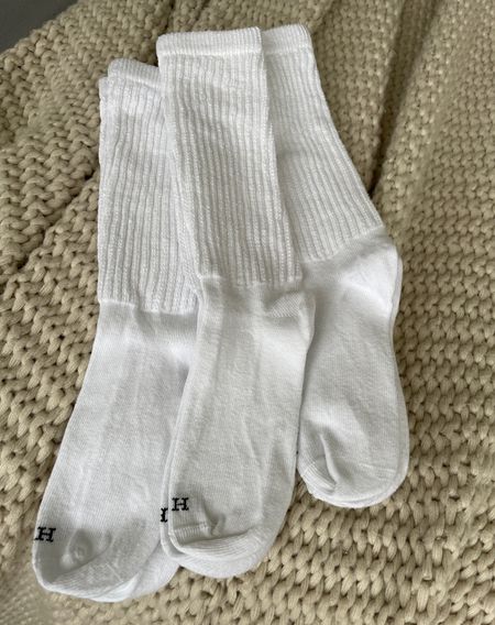 Slouchy socks 
Amazon 3 pack


#LTKfindsunder50