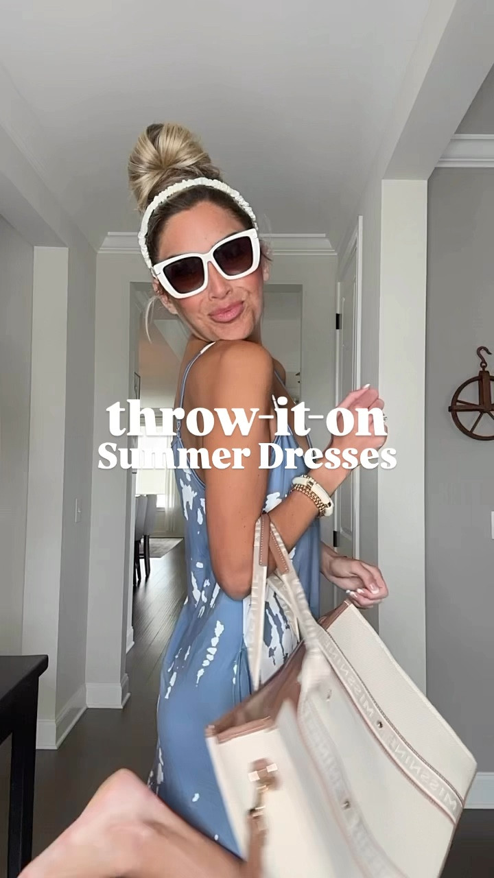 Love me a good THROW IT ON ITEM!! It’s hot as hades right now so these little simple easy, buttery SOFT, pocketed dresses are perfectly breathable for this summer heat and SO cute!! 

Srsly my fave find in a long time 🥹🫶🏼 I LOVE easy. Wearing size smalll


Amazon dresses, summer casual dresses, throw it on dress, Amazon fashion, spaghetti strap summer dress, casual outfit, bbq outfit, beach dresss

#LTKStyleTip #LTKFindsUnder50 #LTKVideo