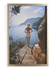 16x24 Moment In Paradise Shadow Box With Glass Wall Art | Coastal | Marshalls | Marshalls