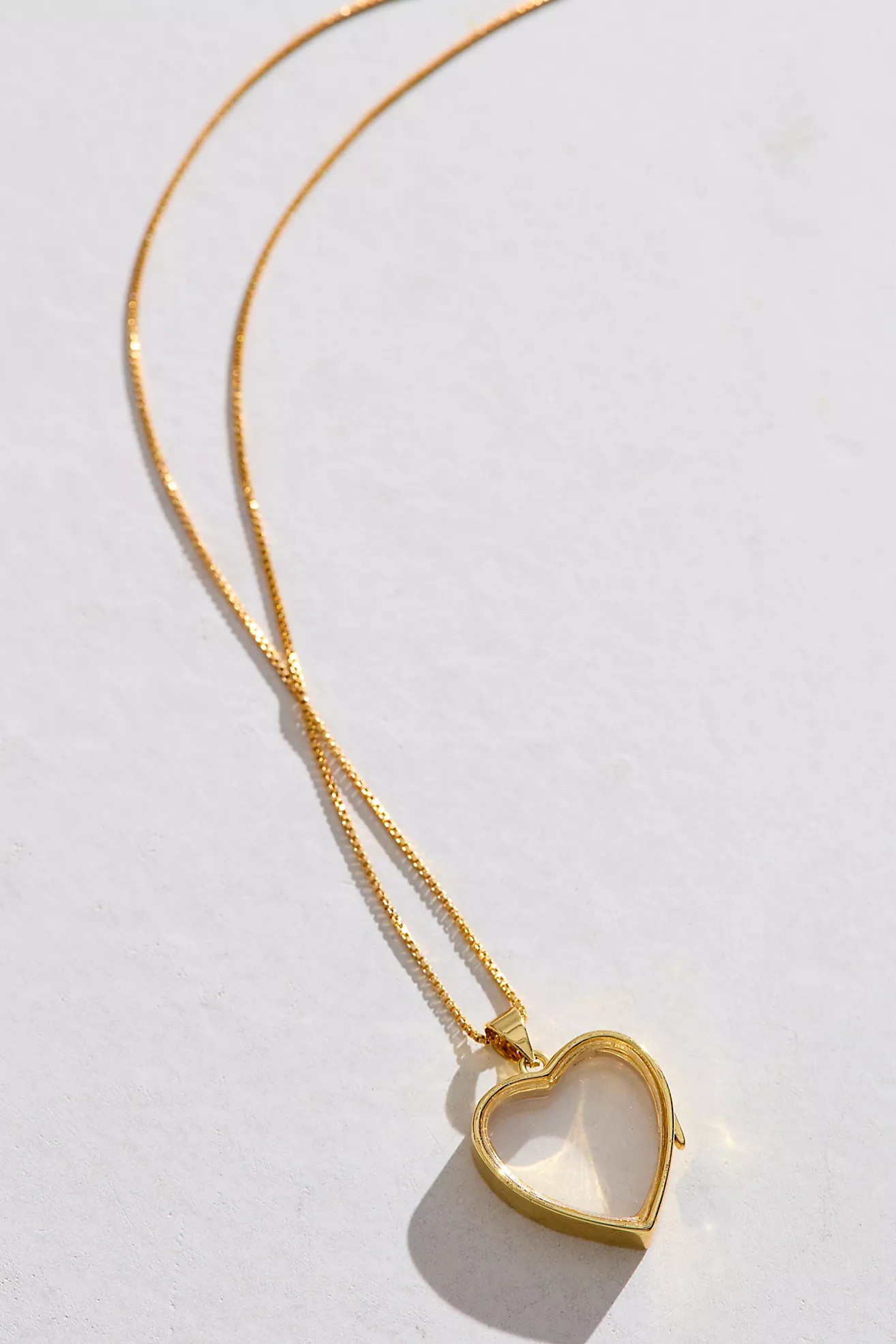 OXB Sweatproof Heart Locket Necklace | Free People (Global - UK&FR Excluded)