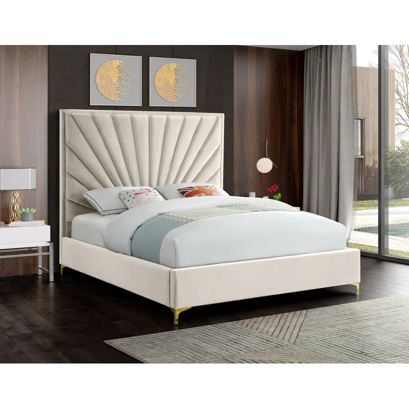 Manila Upholstered Low Profile Platform Bed | Wayfair North America