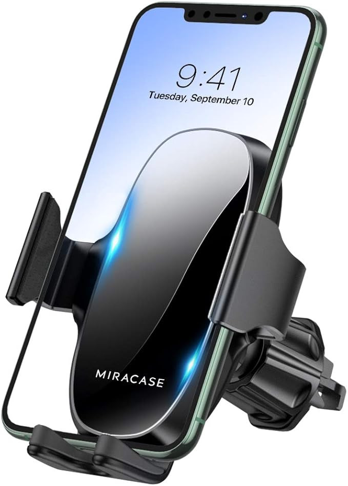 【Upgraded Version】 Miracase Car Phone Mount, Air Vent Cell Phone Holder for Car, Universal Ca... | Amazon (US)