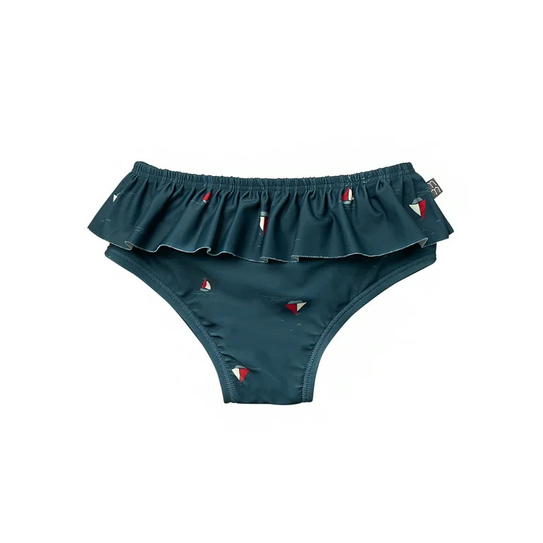 Modern Moments by Gerber Toddler Girl Smocked Top Tankini with Ruffle Set, 2-Piece, Sizes 12M - 5... | Walmart (US)