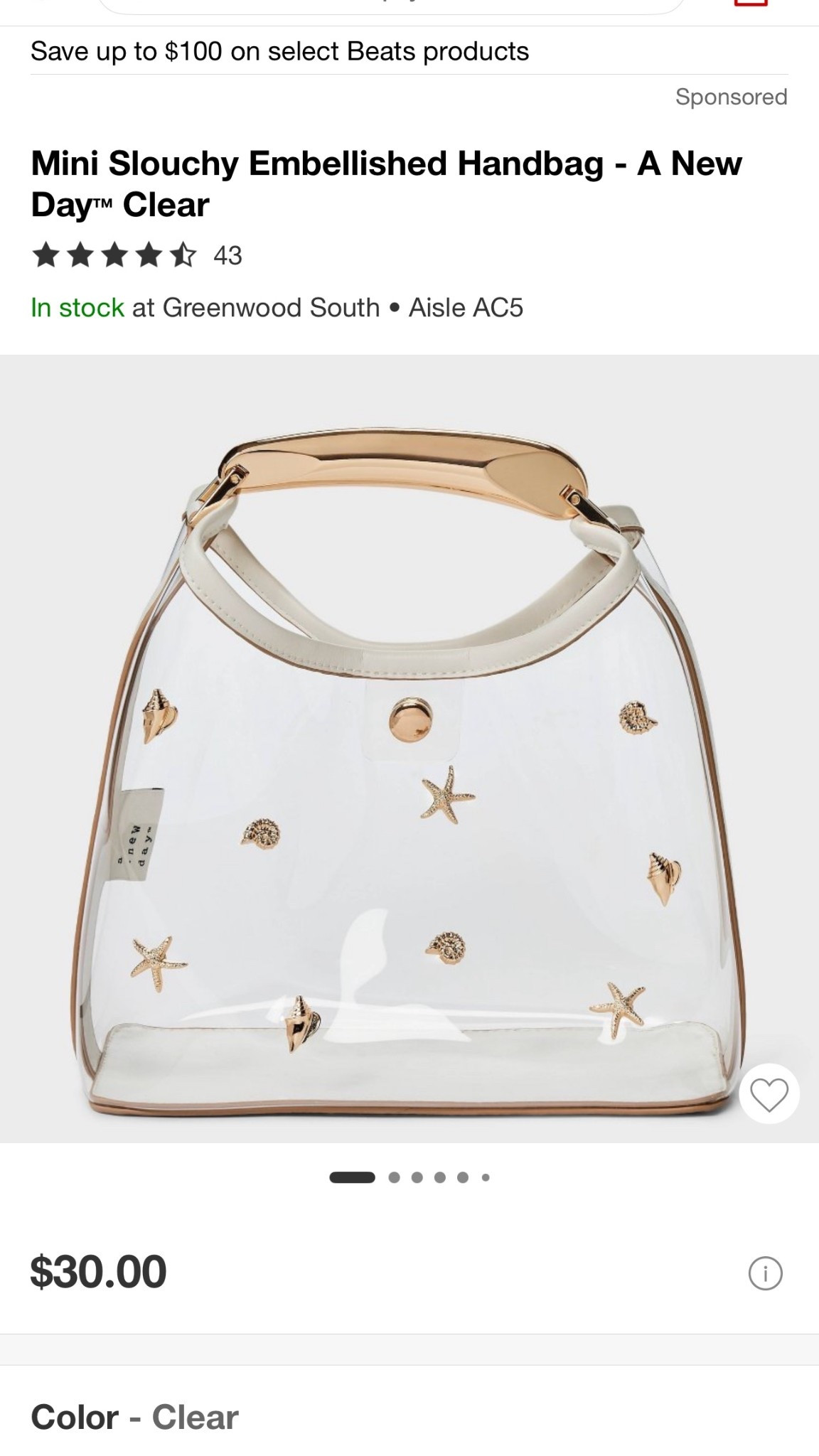 Clear seashell bag

#LTKItBag #LTKTravel