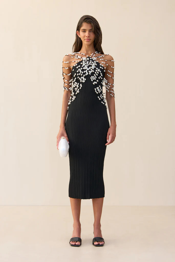 CECELIA KNIT DRESS - BLACK | Cult Gaia - US