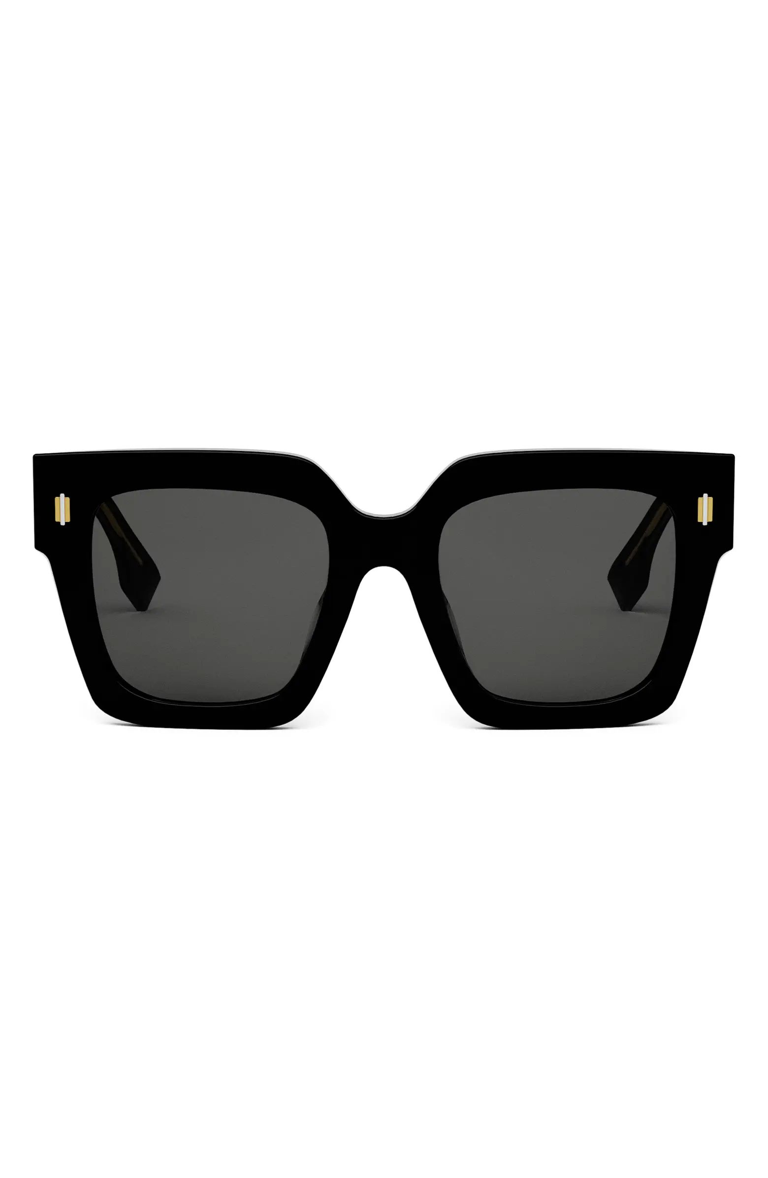 'Fendi Roma 50mm Square Sunglasses | Nordstrom