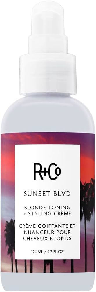R+Co Sunset Blvd Blonde Toning Styling Creme | Amazon (US)