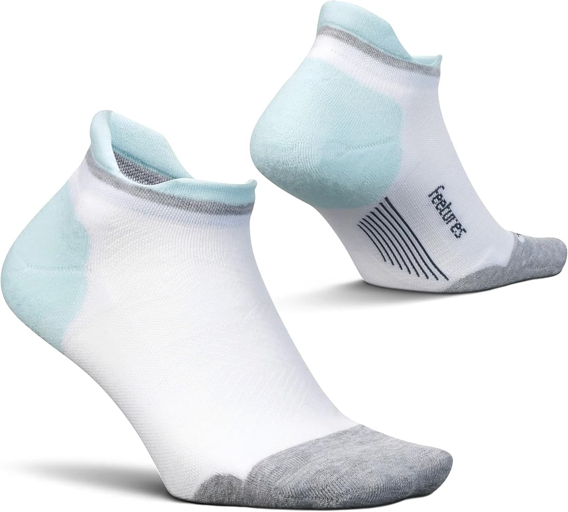 Feetures Elite Max Cushion No Show Tab Ankle Socks - Sport Sock with Targeted Compression - (1 Pa... | Amazon (US)