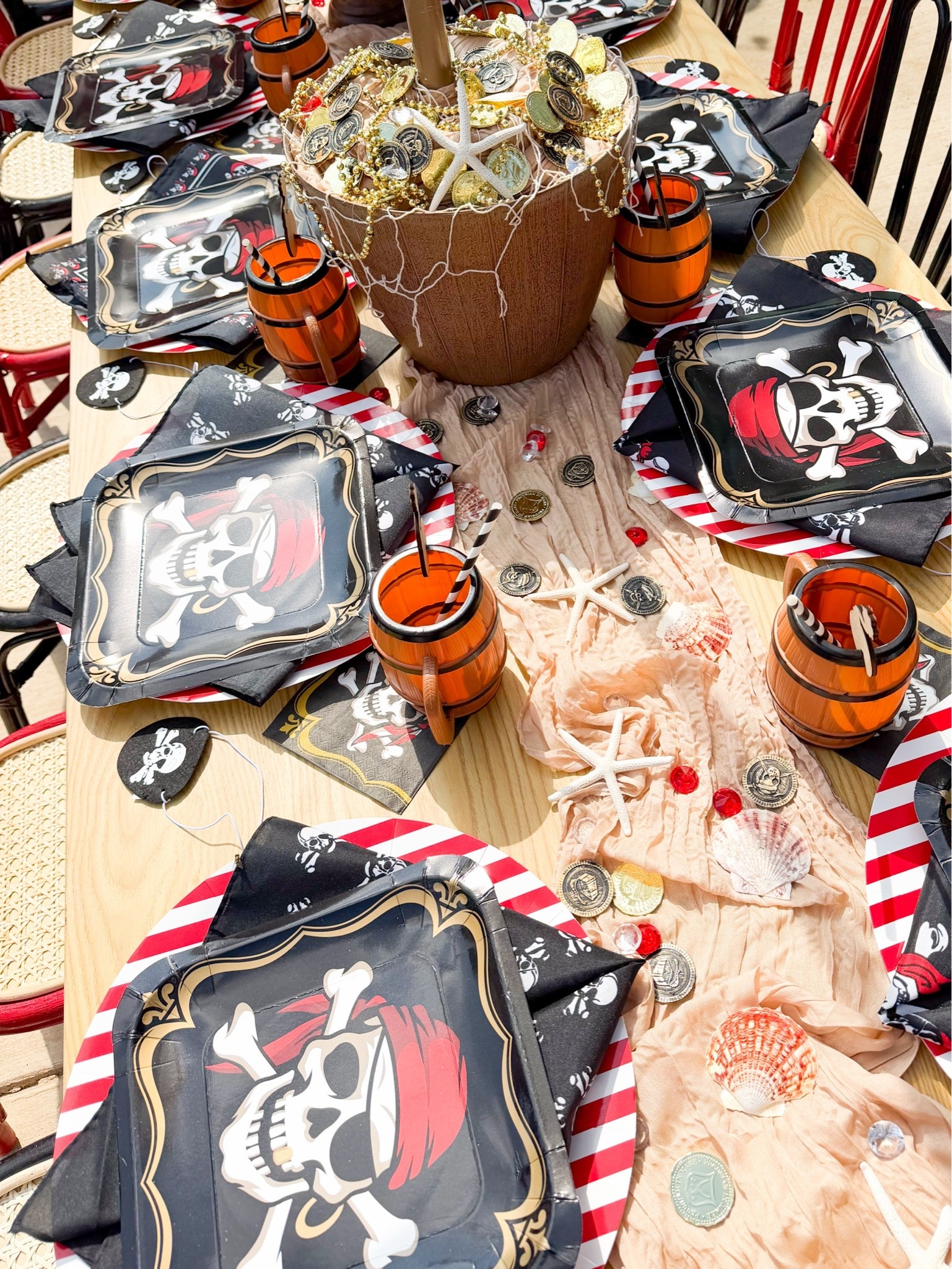 Pirate party table details from Oriental Trading

#LTKmomlife #LTKSeasonal #LTKKids
