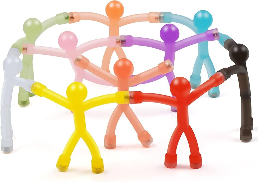 10 Pack Magnetic People, Magnetic Men Magnet Toys, Magnet Men Fidget Toys Fun Magnets, Cute Fridg... | Amazon (US)