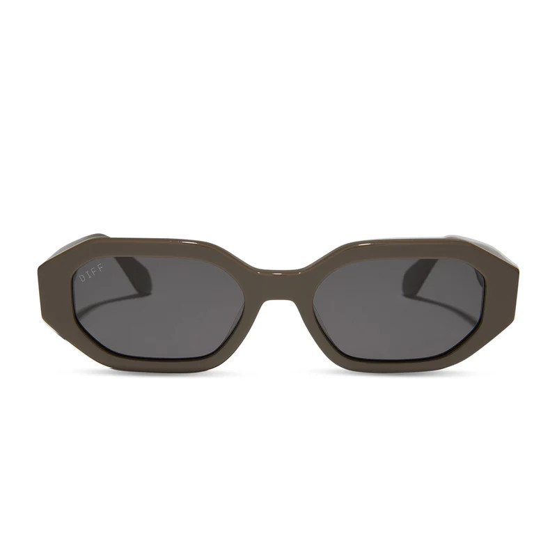 COLOR: london stone grey polarized sunglasses | DIFF Eyewear