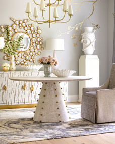 Spheres 60" Dining Table | Horchow