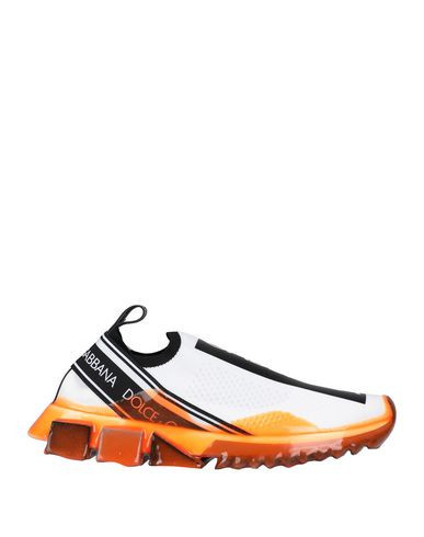 Dolce & gabbana Woman Sneakers Orange Size 5.5 Textile fibers | YOOX (US)