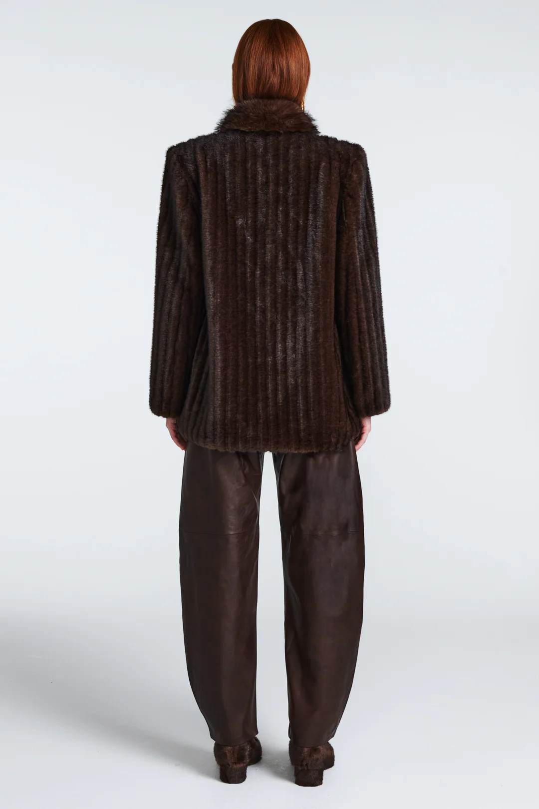 Sienna Faux Fur Jacket | DUCIE