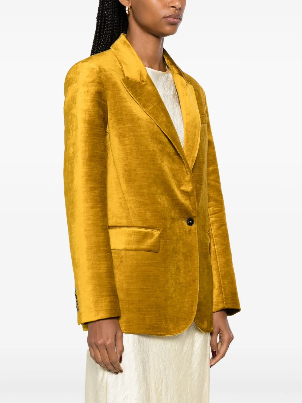 Mannish single-breasted blazer | Farfetch Global