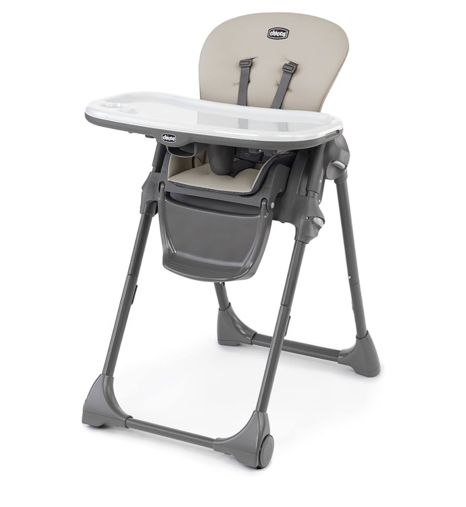 Highly reccomend the Polly Chico high chair! We have it in Taupe and it looks so nice. 

It’s super easy to wipe down and clean. Also very sturdy but easy to fold and store when not in use. 

Also you can fold the arms and remove the tray and have it right against your kitchen counter or table. It’s super versatile. 

#highchair
#babyhighchair
#pollyhighchair
#chiccohighchair
#bestpurchase

#LTKBaby #LTKFamily #LTKKids