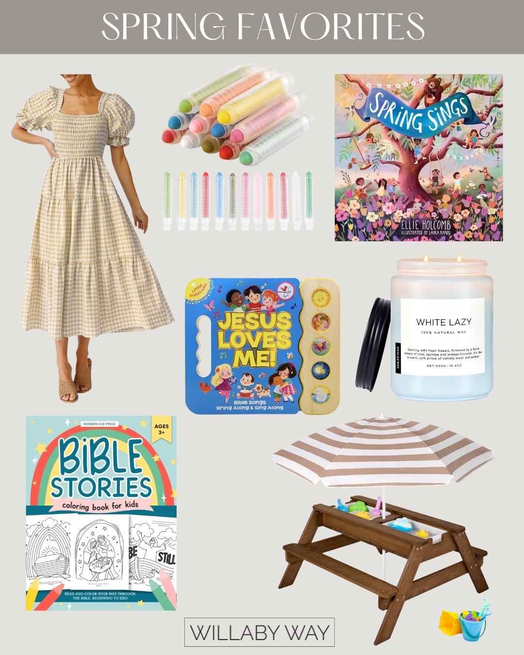 Spring Favorites - Willaby Way 

#LTKSeasonal #LTKFamily #LTKHome