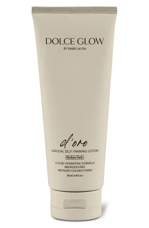 Dolce Glow by Isabel Alysa D'Oro Gradual Tanning Lotion in None at Nordstrom, Size 6.8 Oz | Nordstrom
