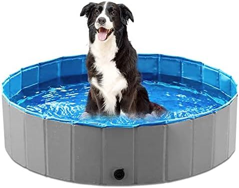 Jasonwell Foldable Dog Pet Bath Pool Collapsible Dog Pet Pool Bathing Tub Kiddie Pool for Dogs Ca... | Amazon (US)