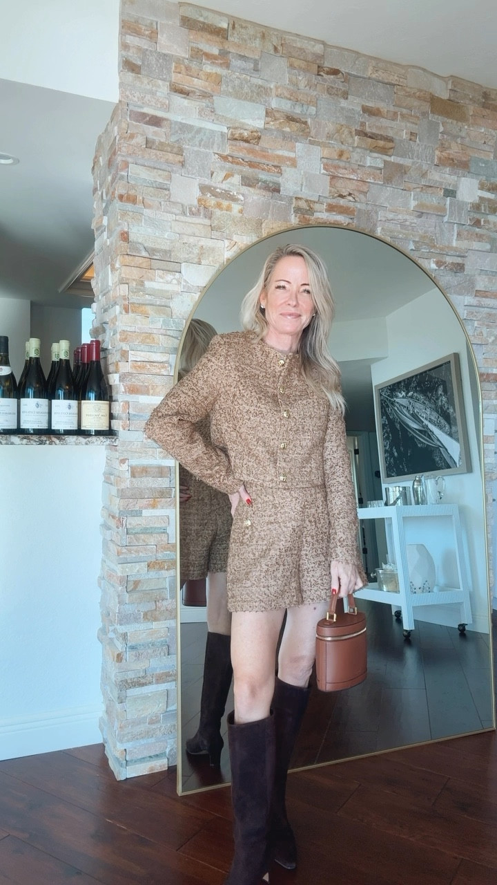 Tweed shorts set on sale, 30% off!

#LTKOver40 #LTKCyberWeek #LTKSeasonal