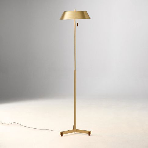 Hennings Metal Floor Lamp (62") | West Elm (US)