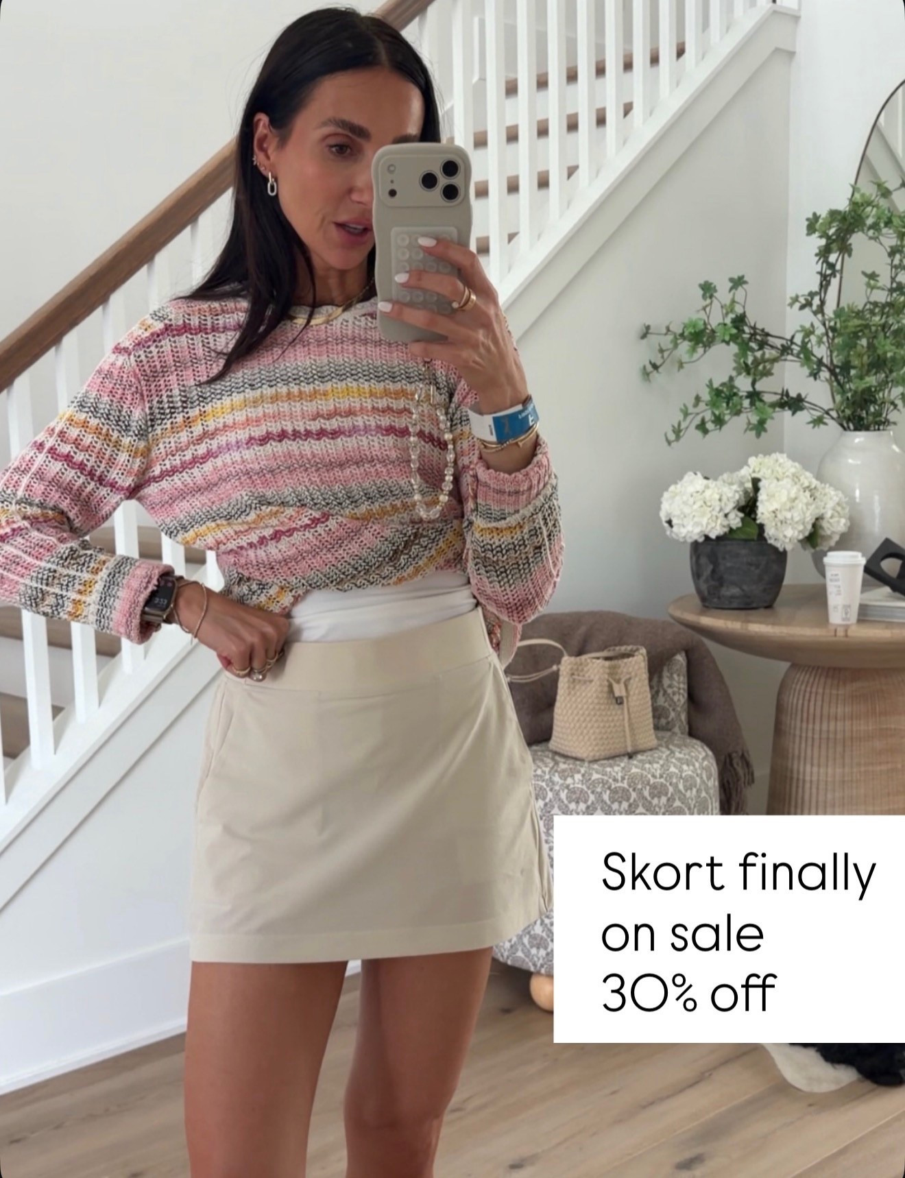 Athletic skort on sale - athleta friends & family sale 30% off everything 
Annabrstyle 

#LTKActive #LTKSeasonal #LTKootd