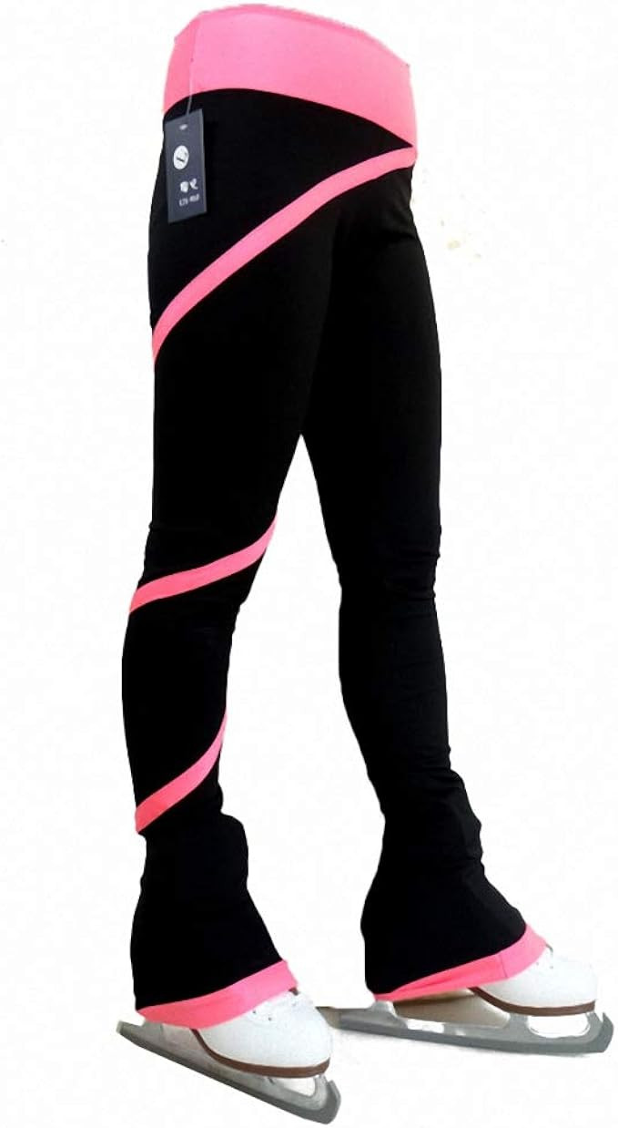 Figure Skating Pants Girl's Ladies Skating Pants Figure Skating Training Suits Plus Velvet Pants | Amazon (US)