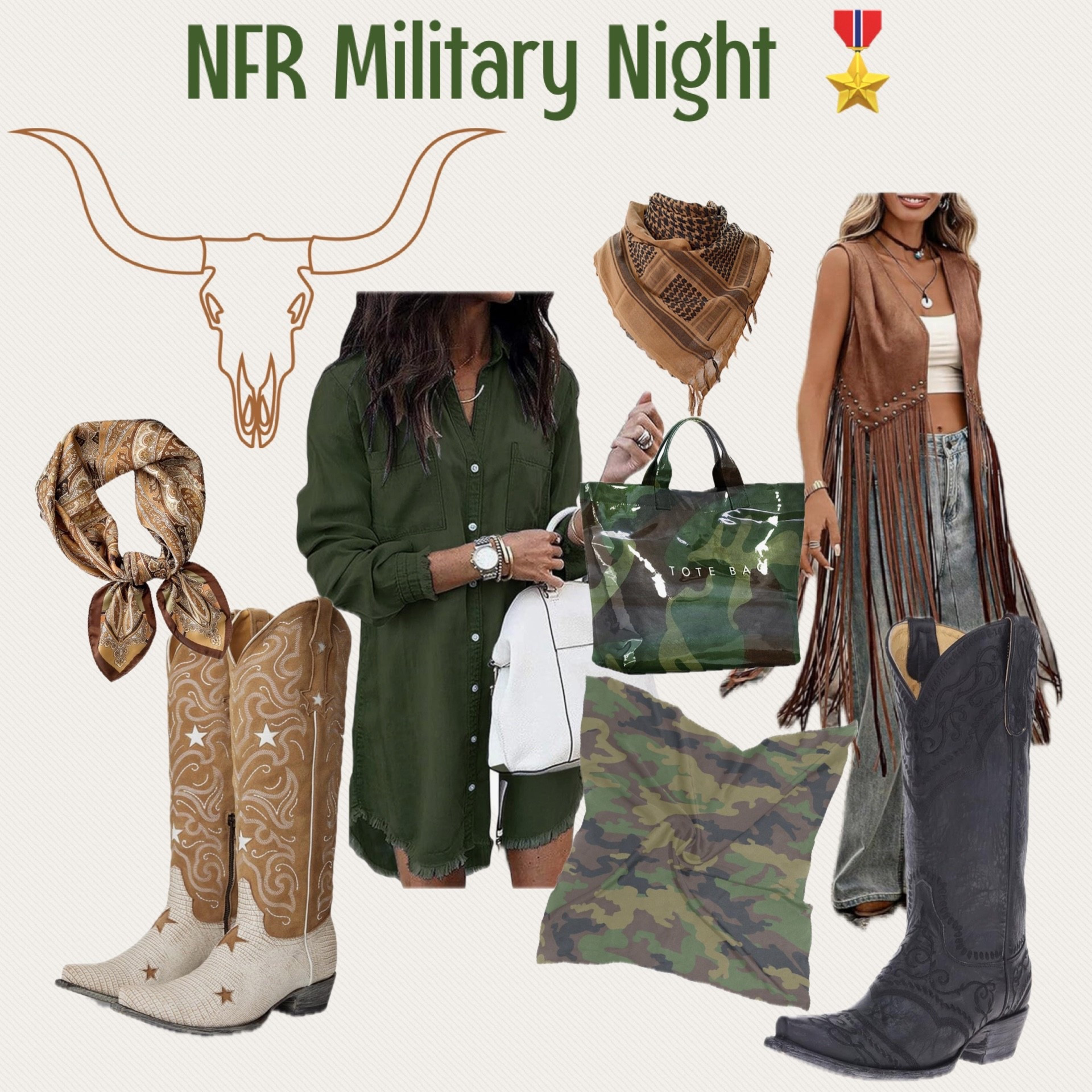  NFR Military Night #nfr #rodeo #militarynight 

#LTKSaleAlert #LTKStyleTip #LTKootd
