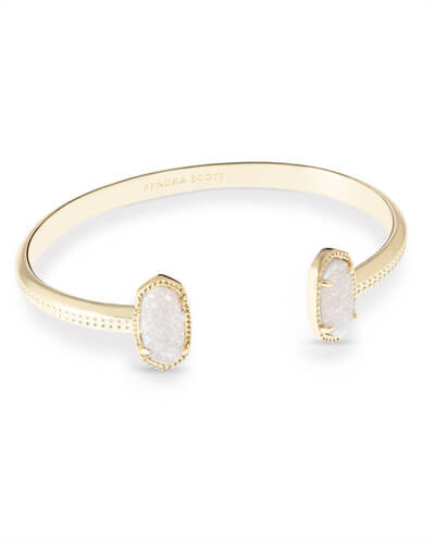 Elton Gold Bracelet in Iridescent Drusy | Kendra Scott