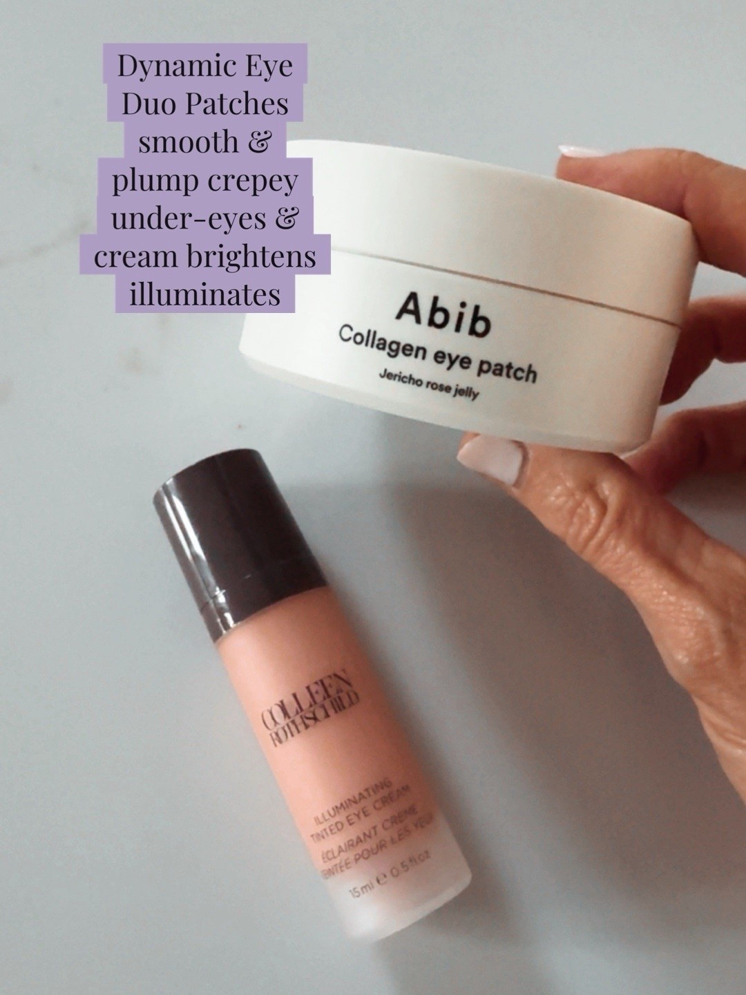 My dynamic eye duo! Can’t live without these patches and this tinted eye cream.

#LTKBeauty #LTKOver40 #LTKSeasonal