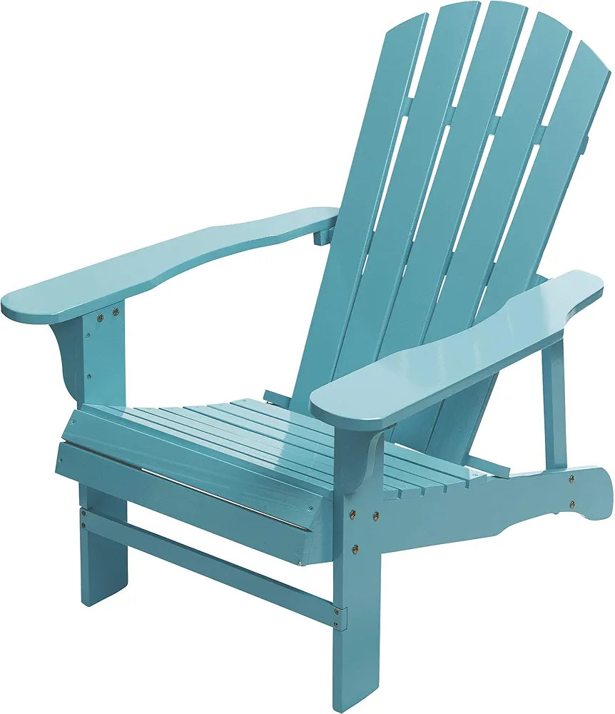 Leigh Country Turquoise Adirondack Chair, (TX 38999) | Amazon (US)