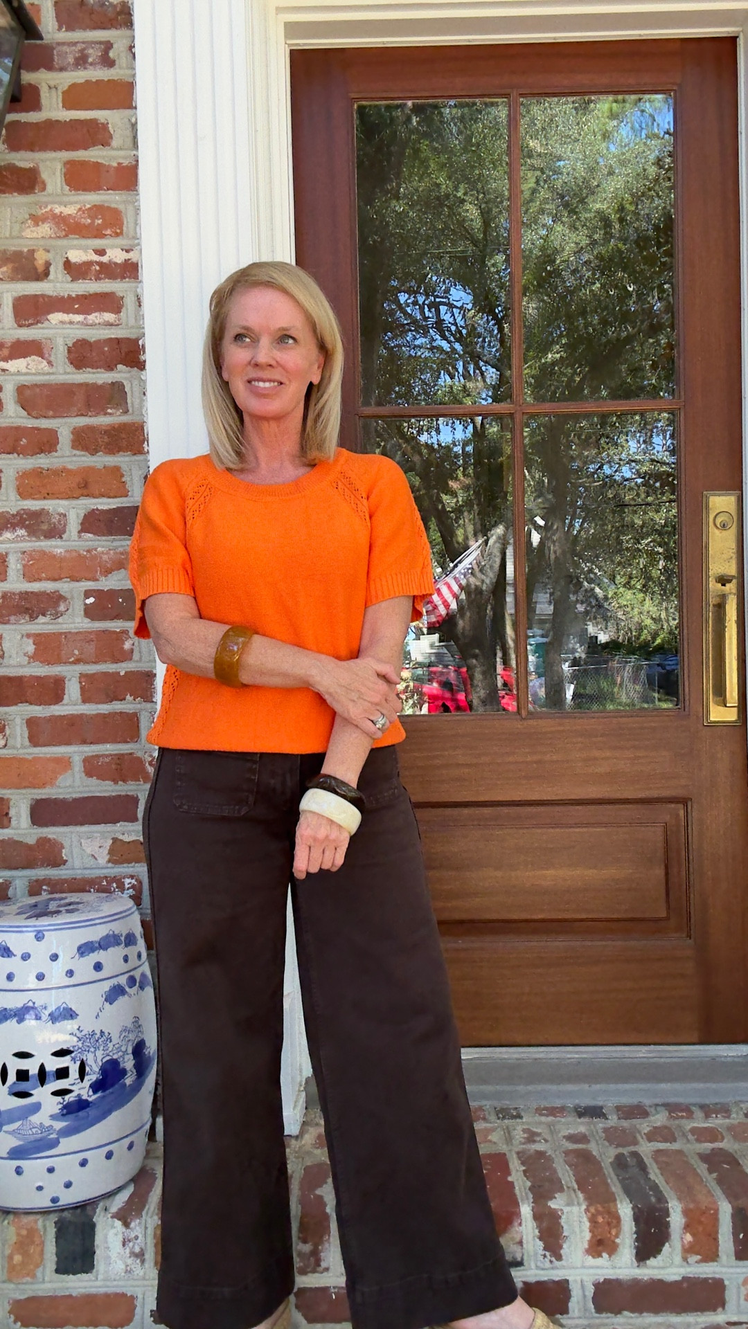 Pumpkin Spice Inspired Fall Look.  Great for petites and ladies over 40  All affordable! 

#LTKOver40 #LTKFindsUnder50 #LTKPetite