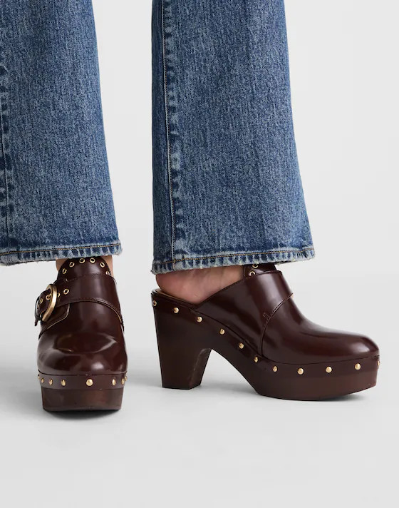 The Wes Buckle-Strap Clog | Madewell
