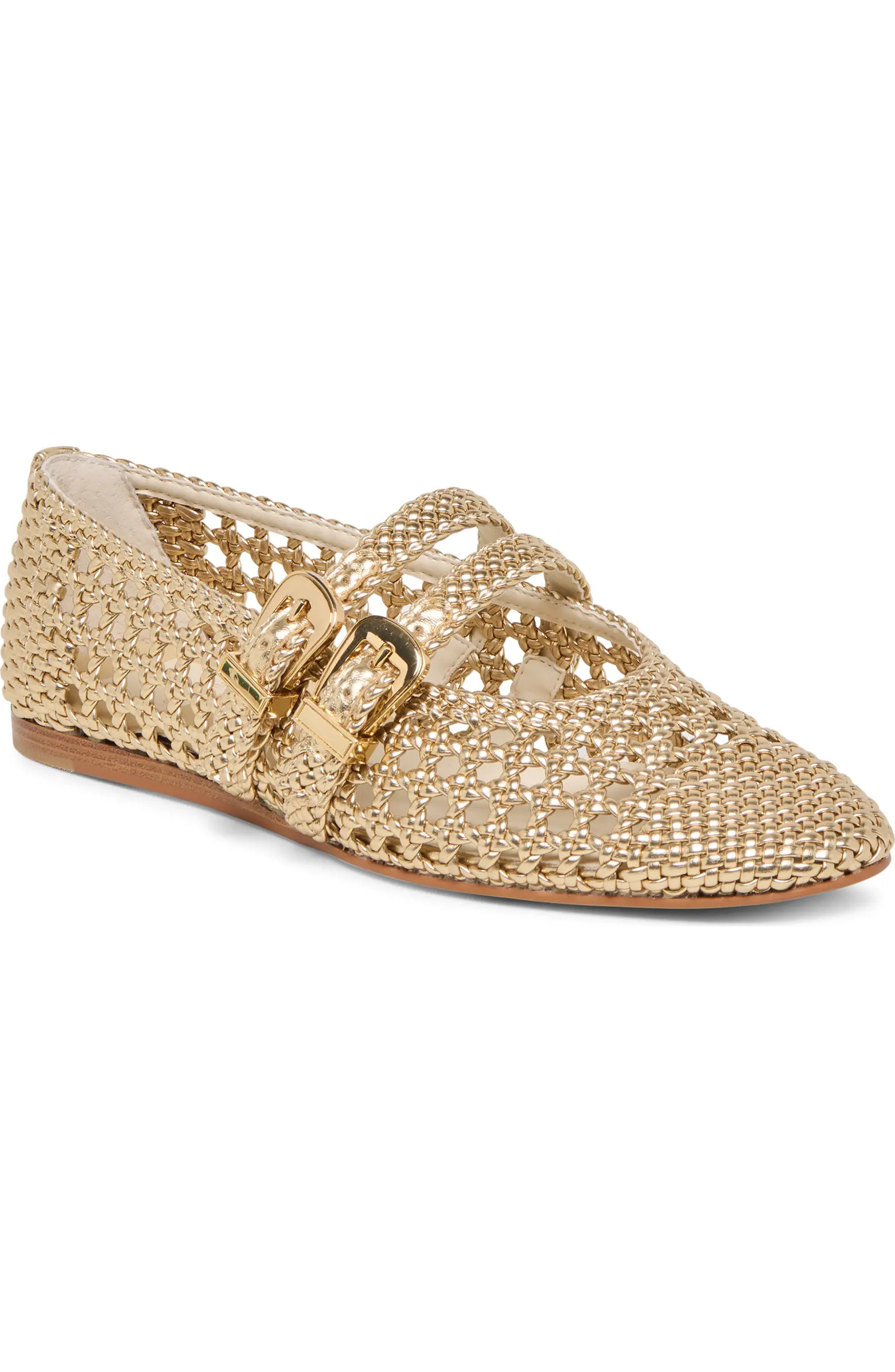 Baylee Woven Mary Jane Flat (Women) | Nordstrom