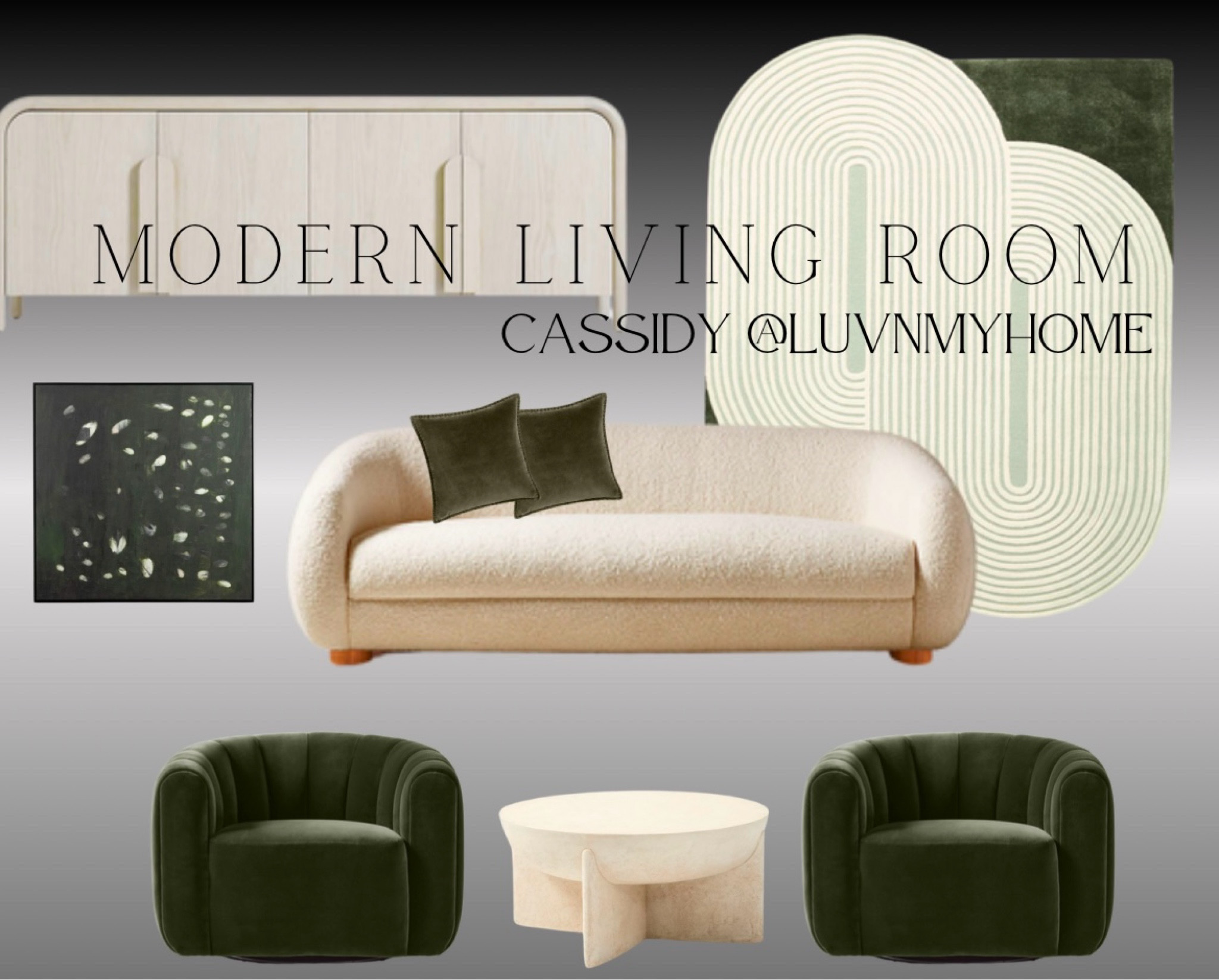  A girl can dream! 💭 I was asked to gather some of my fav green pieces. 💚 Green may be my fav color. 

#crate&barrel #westelm #modernhome #luvnmyhome #cb2 #newyear #newhome

#LTKHome #LTKSaleAlert