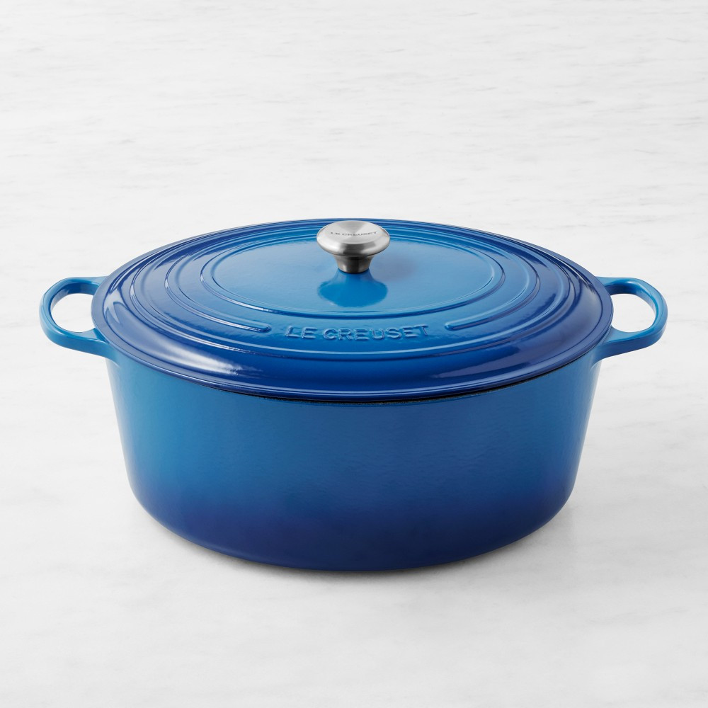 Le Creuset Signature Enameled Cast Iron Oval Dutch Oven | Williams-Sonoma