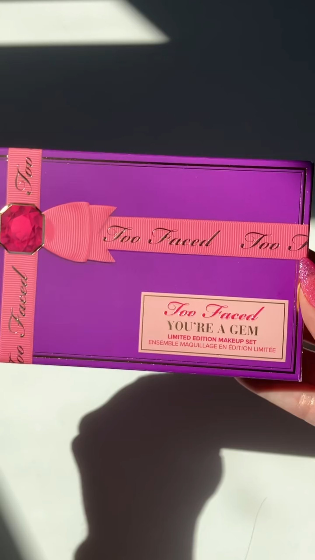 @toofaced You’re A Gem 3-piece eye makeup set 💎💜 #gifted

You can get this set right now for $24.19!
($88 value)

💜 You’re a gem eyeshadow palette
🩷 Full size better than sex foreplay lash primer
💜 Full size better than sex Mascara in black

Thank you Too Faced for sending this product!
.
.
.
.

#toofaced #makeup #ugc #beautyugc #beauty #sephora #eyeshadow #mascara

#LTKBeauty