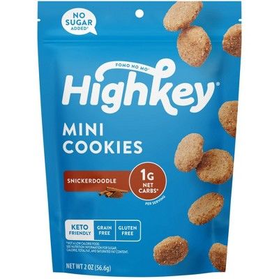 HighKey Snickerdoodle Mini Cookies - 2oz | Target