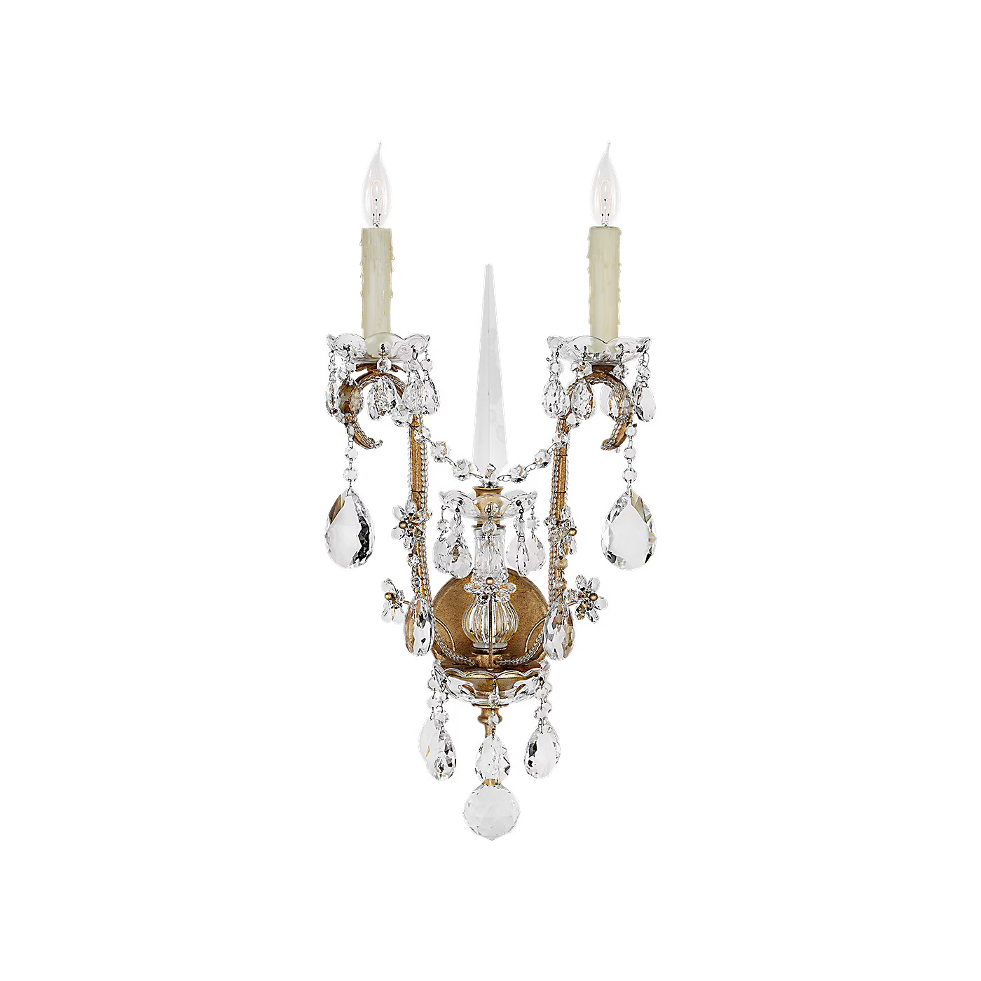 Alessandra Large Chandelier Sconce | Visual Comfort